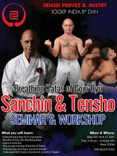 Breathing Katas of Goju-Ryu Sanchin & Tensho Online Seminar & Workshop
