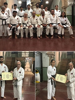 Dan Certificate Presentation on 1st March 2024