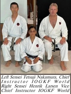 Sensei Zeenat Mistry Passes 7th Dan