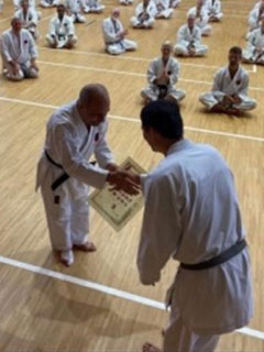 Shihan Mistry Awarded 9th Dan